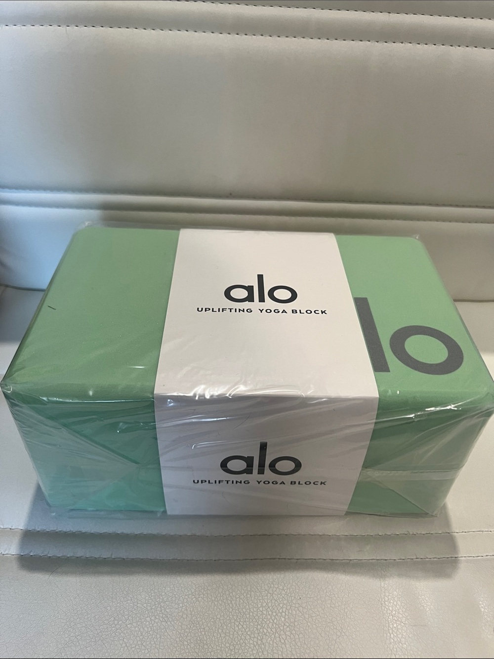 ALO Yoga Uplifting‎ Yoga Block in Mint Green